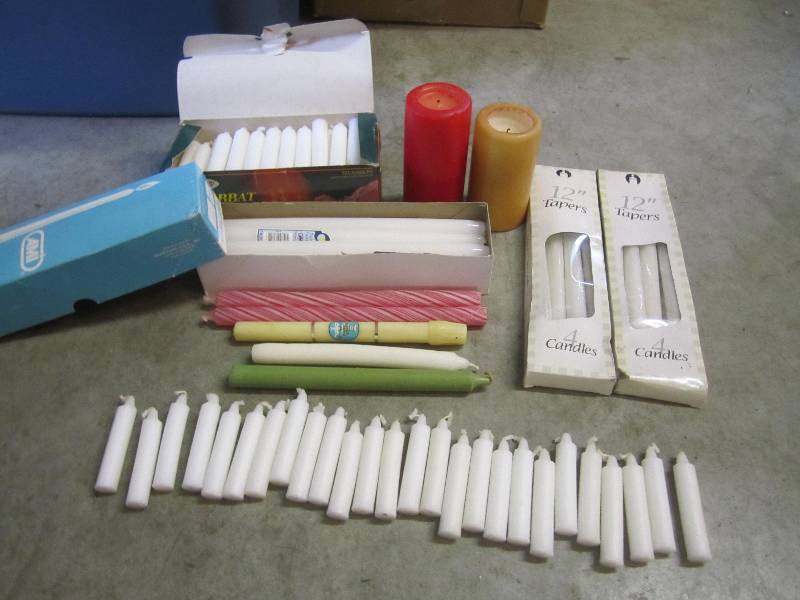 lot 101 image: Lot of Misc Candles See photos.  CS...