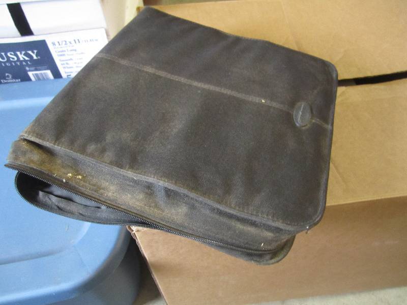 lot 108 image: Large Portable CD Case with Cds  E...