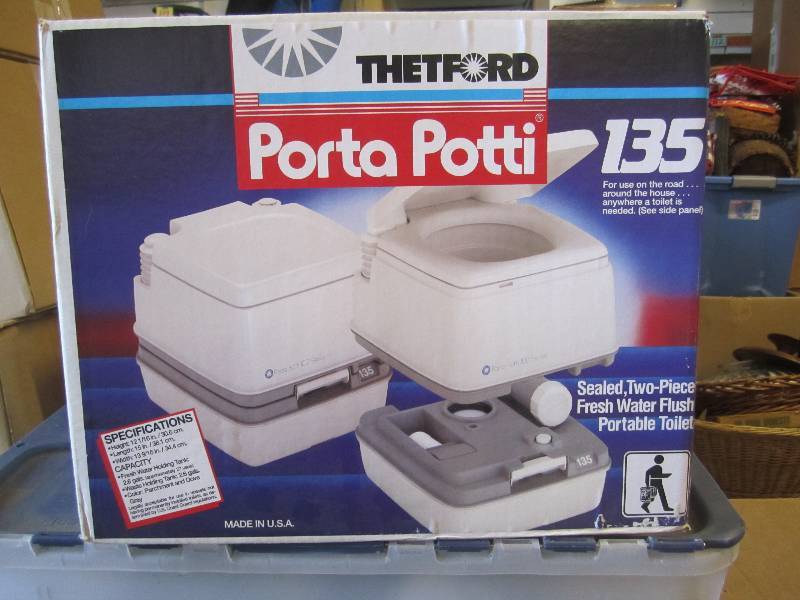 lot 138 image: Thetford Porta Potti Never been use...