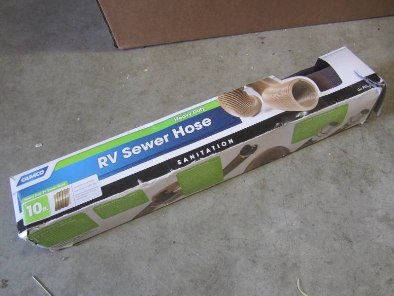 lot 173 image: Camco 10 ft Heavy Duty RV Sewer Hos...
