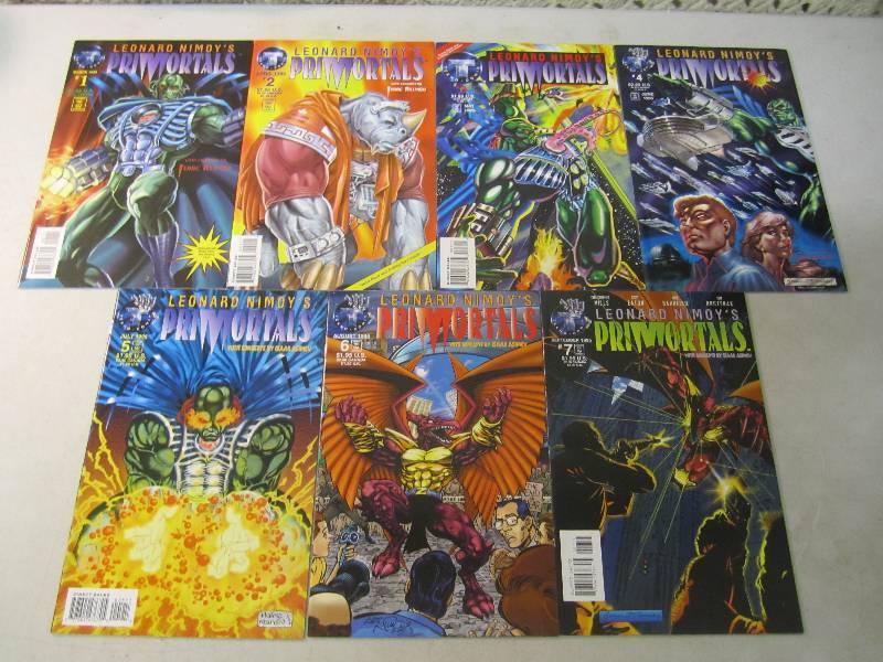 lot 179 image: Lot of 7 Tekno Comix Leanard Nimoy...