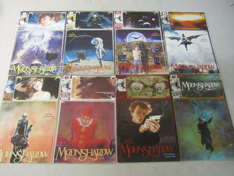 lot 180 image: Lot of 8 Epic Comics Moon Shadow # ...