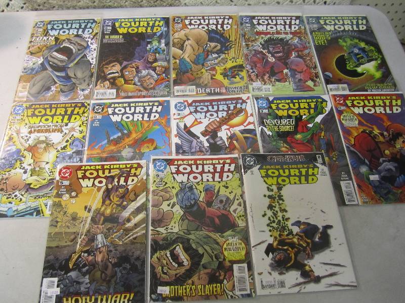 lot 183 image: Lot of 13 DC Comics Jack Kirbys Fo...