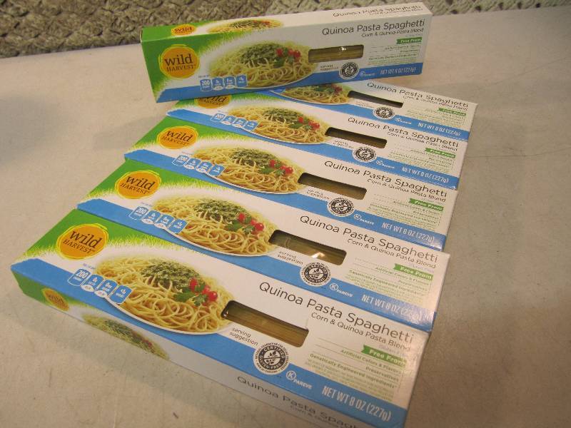 lot 213 image: 6 Boxes of Quinoa Pasta Spaghetti B...