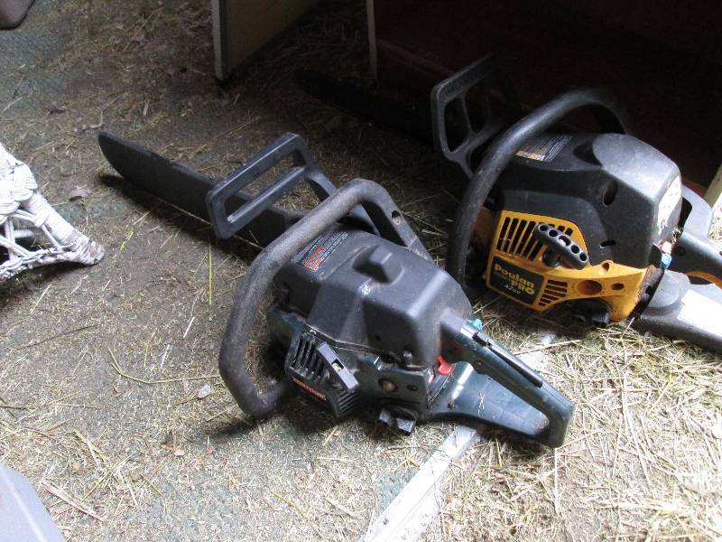 2 Chain saws, need a tunepu but hav...