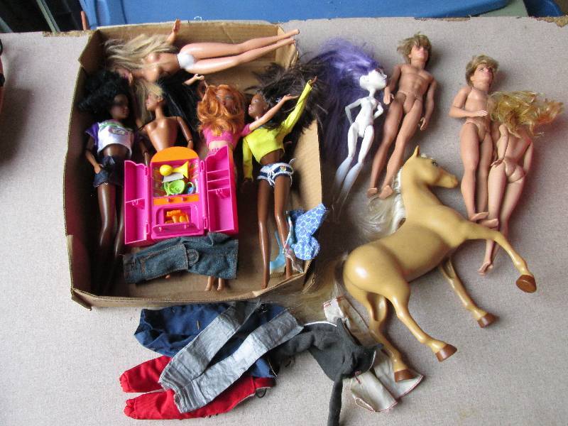 Lot of Barbie Dolls...