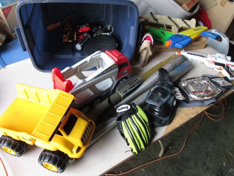 Lot of toys...