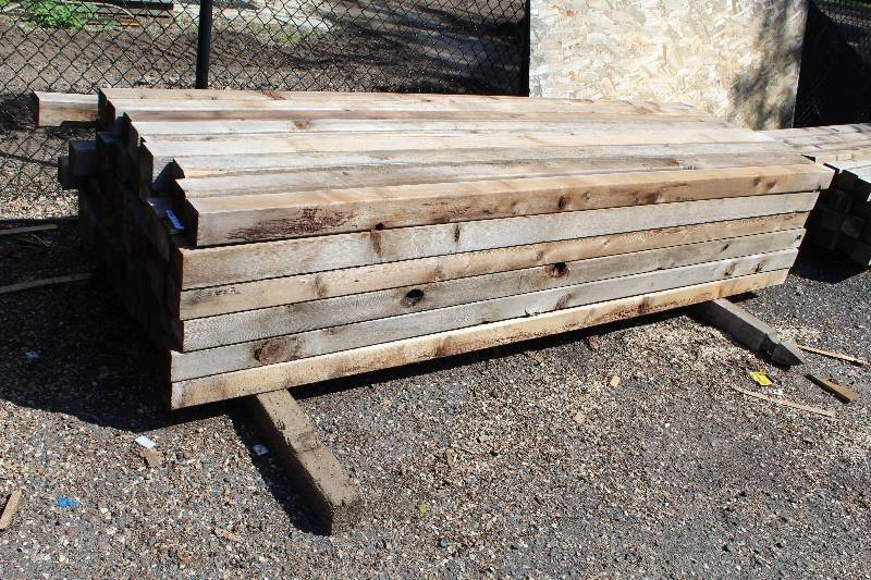 lot 8 image: Lot of (Approximately 62) 4x4 Red Cedar Lumber