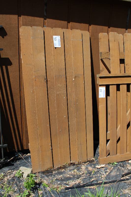 lot 50 image: Wood Gate