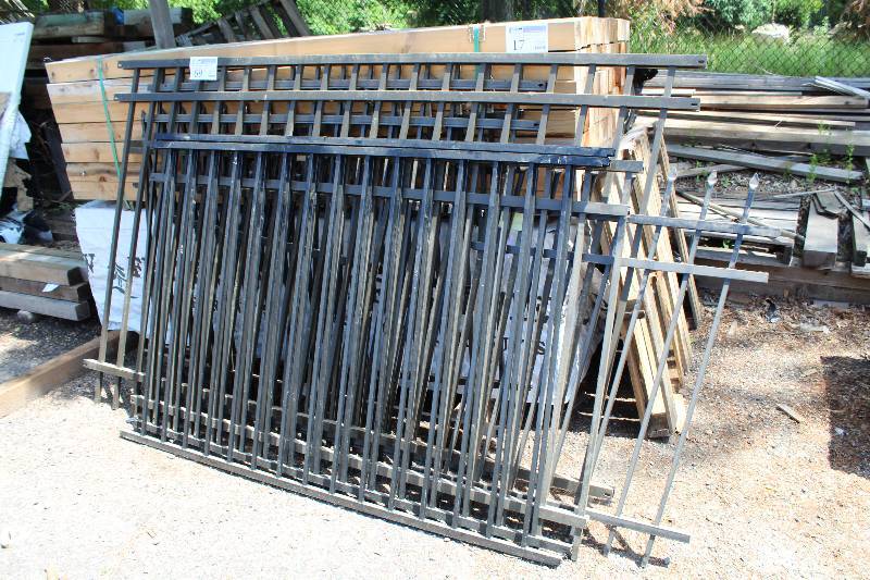 lot 69 image: Ornamental Steel,Aluminum Fence Panels