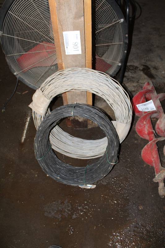 lot 108 image: Lot of (2) Rolls of Tension Wire