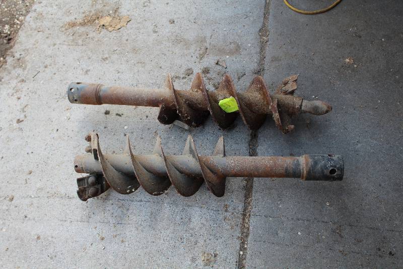 lot 80 image: Lot of (2) Fence Post Auger Bits