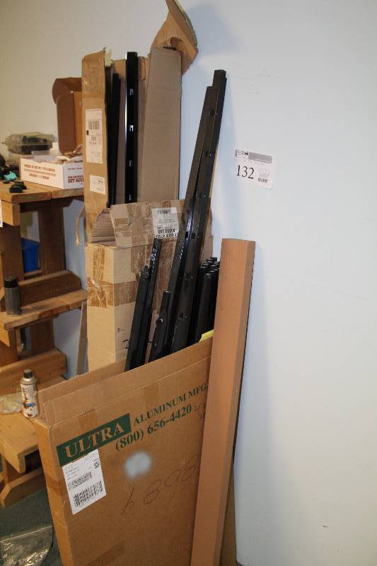 lot 132 image: Ornamental Fence Posts