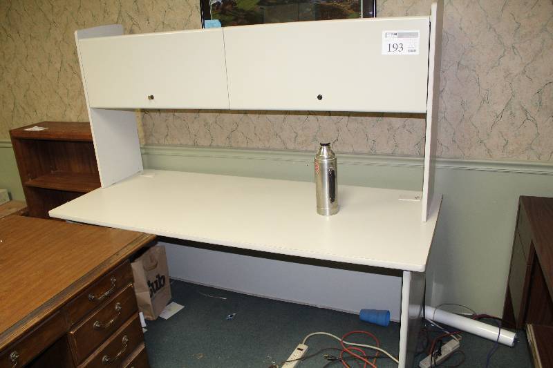 lot 193 image: Desk w Shelf