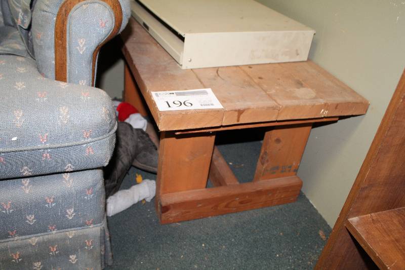 lot 196 image: Wood Table