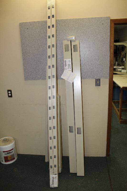 lot 220 image: Everguard PVC Fence Panel w 2-Posts, Tops