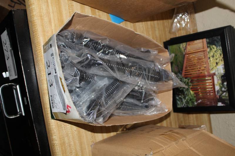 lot 213 image: Lot of (10) Fence Gate Self-Closing Springs