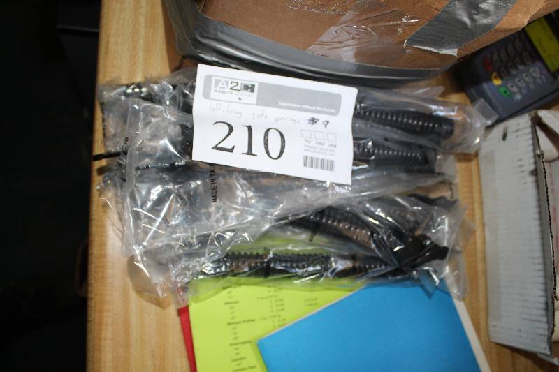 lot 210 image: Lot of (9) Fence Gate Self-Closing Springs