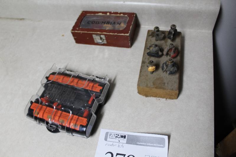 lot 279 image: Router Bits