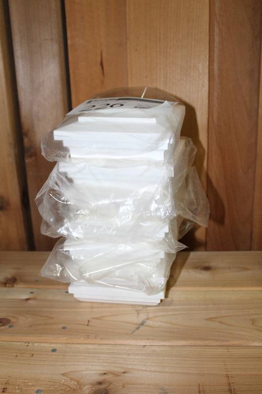 lot 226 image: Lot of (7) PVC Fence Post Tops