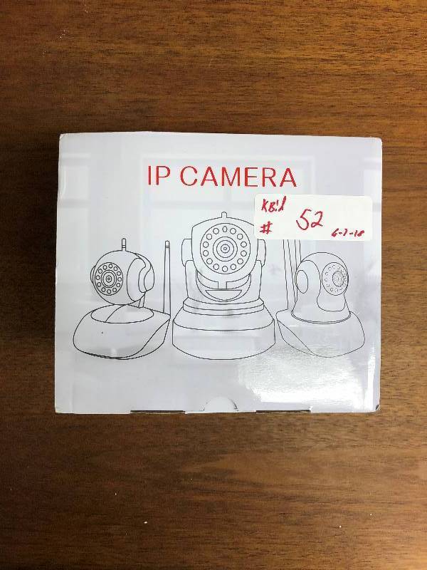 lot 52 image: IP Camera