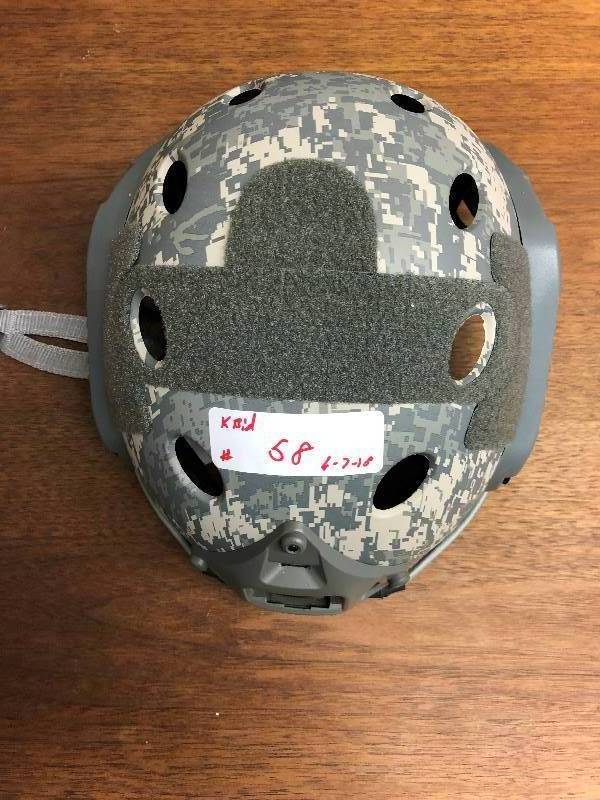 lot 58 image: PaintballAirsoft Helmet
