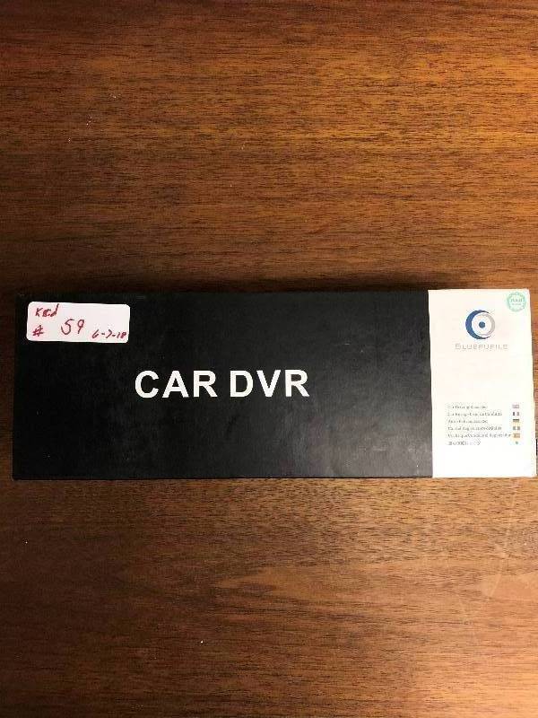 lot 59 image: BluePupil Car DVR