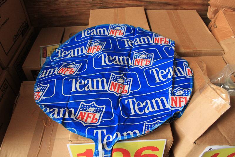 96 Silver Mylar 18 Vikings Balloons
