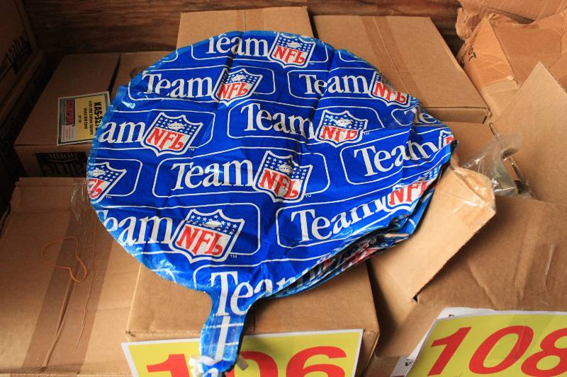 96 Silver Mylar 18 Vikings Balloons
