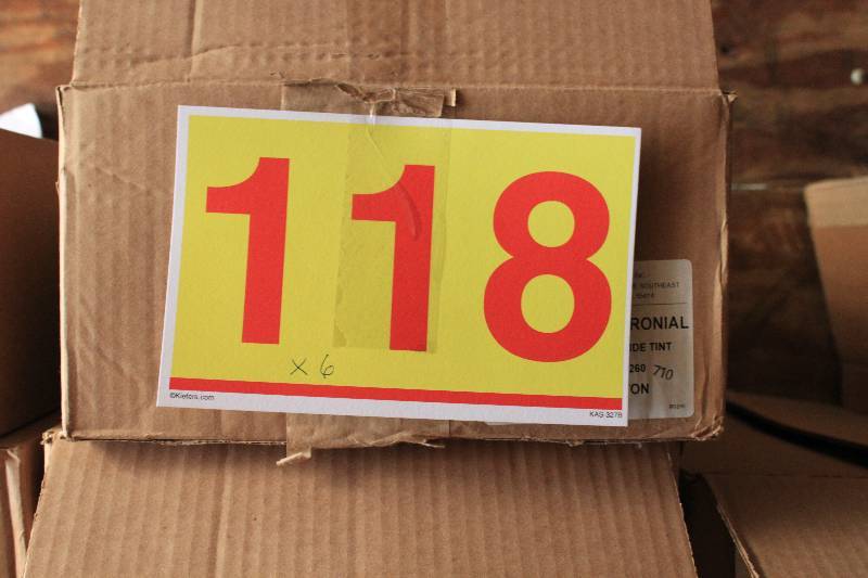 90 Packs (200 per pack) White & Lime Eco Friendly 6-18 Square Envelopes in Retail Packaging