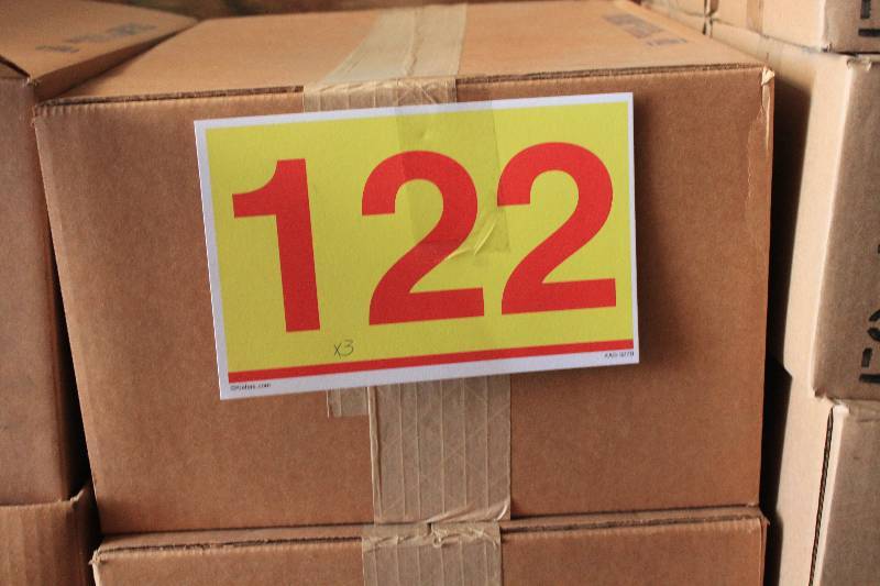 300 Red Gift Boxes 7 x 7 x 7