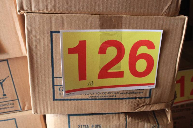 400 Silver Gift Boxes 9 x 4 x 4