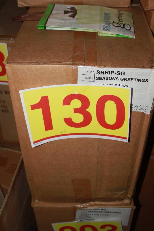 500 Seasons Greetings 5-12 x 3-14 x 8-12 Handled Gift Bags