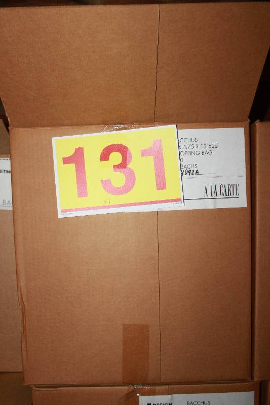 250 Champagne Handled Gift Bags 8 x 4-34 x 13-12