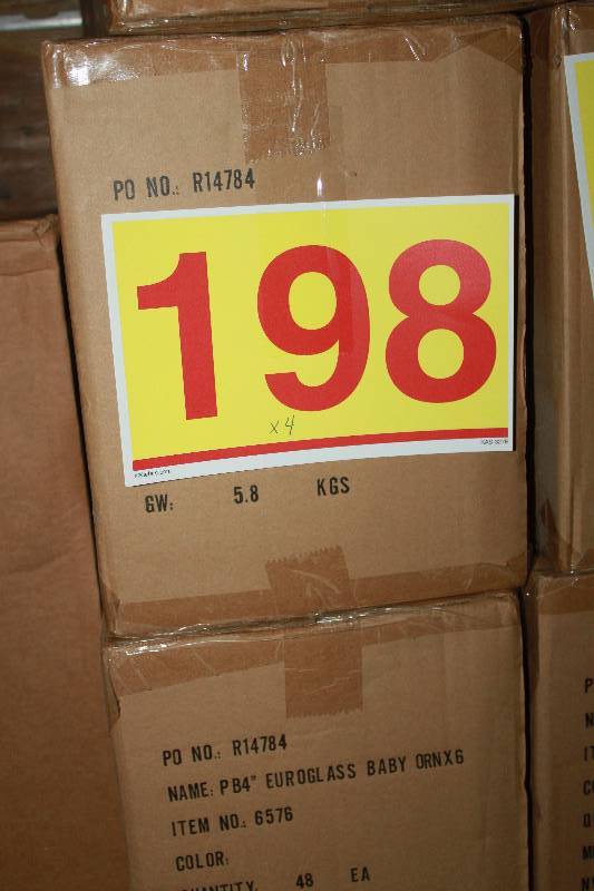 192 Euroglass Baby Ornaments in Individual Packaging