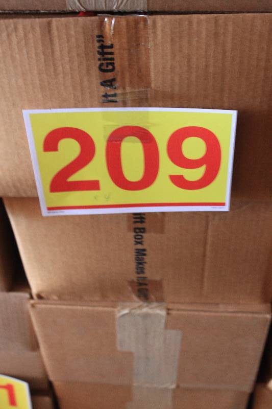 400 Red Gift Boxes 7 x 7 x 7