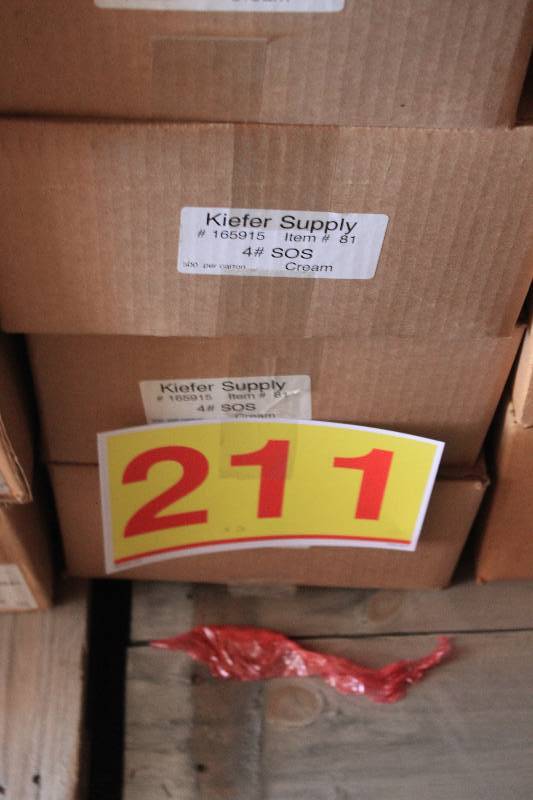 1000 Cream Colored Coated Paper Bags 5 x 9-12