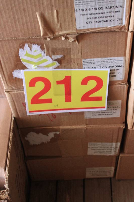 60 Packs White and Green Eco Friendly 6-18 Square Envelopes in Retail Packaging