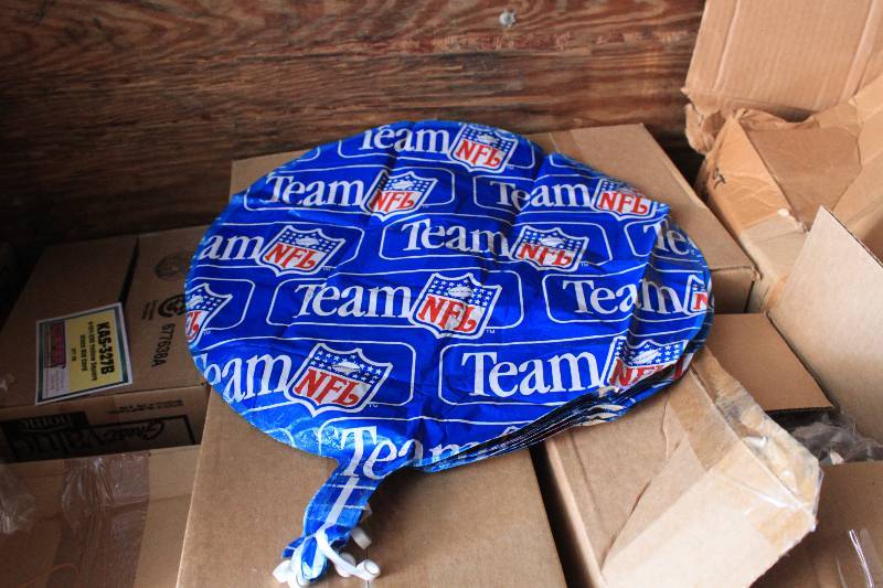 480 Silver Mylar Vikings Balloons 18