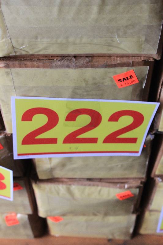 8000 Yellow Wax Bags 6 x 8