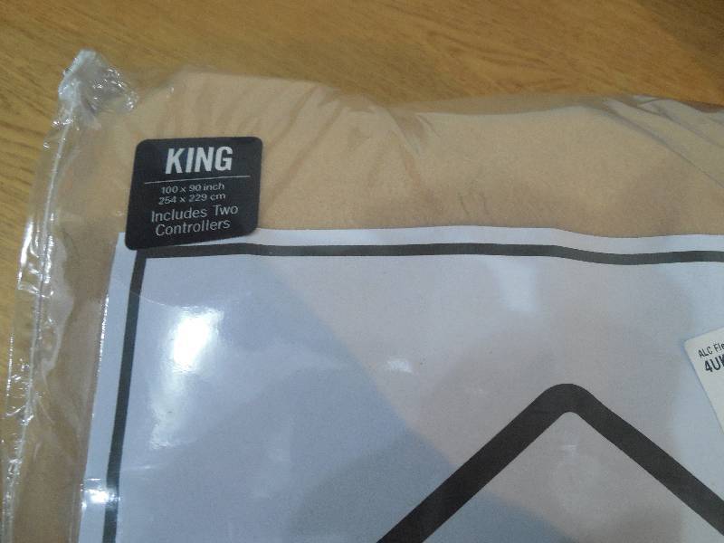 lot 50 image: alcove Electric Fleece Blanket - King