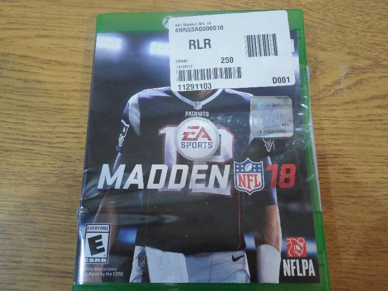 lot 96 image: XBOX One Madden NFL 18