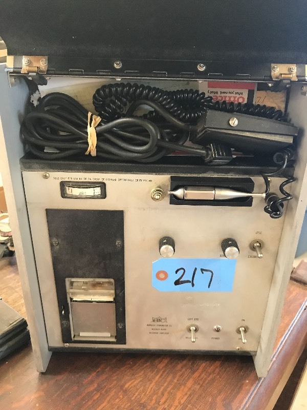 lot 217 image: BTC RECORDER  AMPLIFIER