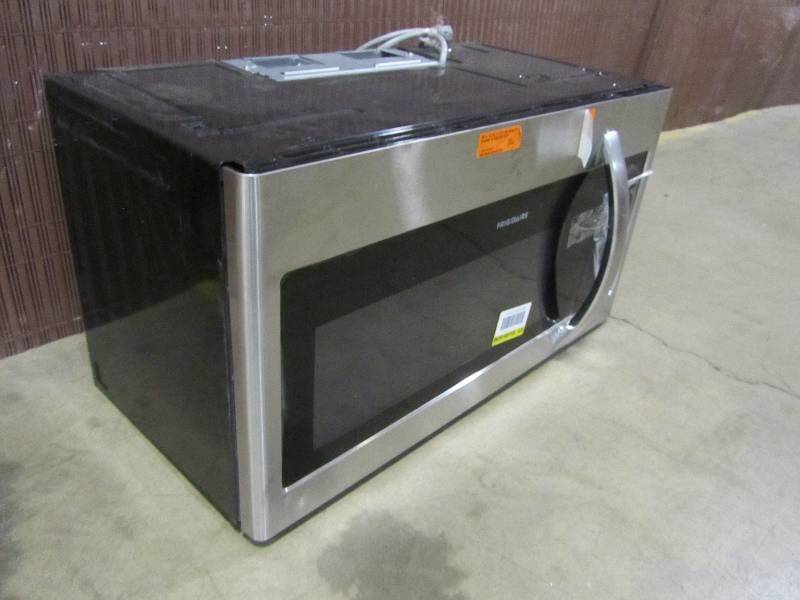 lot 20 image: FRIGIDAIRE 30 1.6 CU FT OVER THE RANGE MICROWAVE IN STAINLESS STEEL
