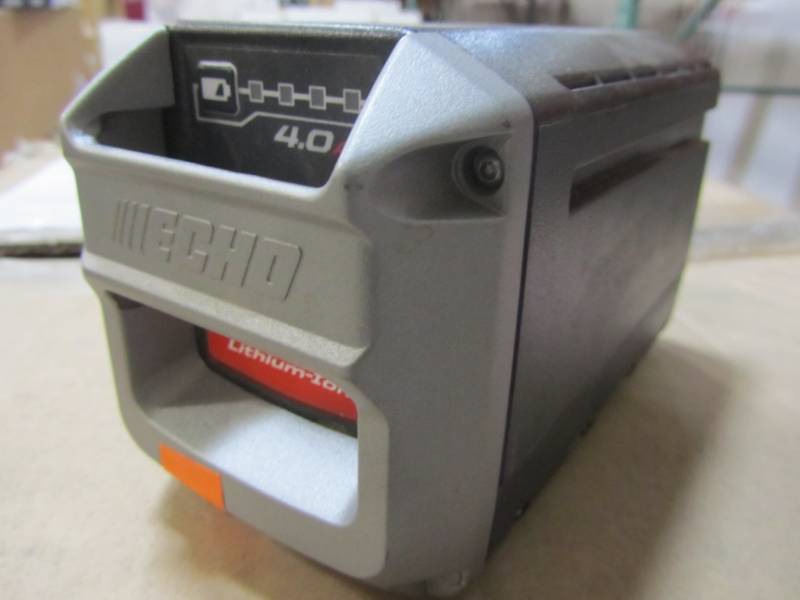 lot 78 image: ECHO 58-VOLT 4 AH LITHIUM-ION BATTERY