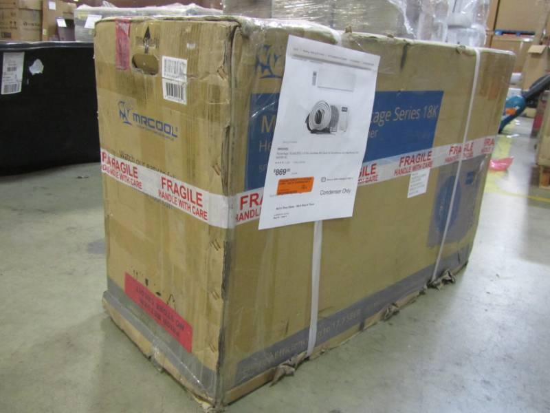lot 42 image: MRCOOL ADVANTAGE 18,000 BTU 1.5 TON AIR CONDITIONER AND HEAT PUMP - CONDENSER ONLY