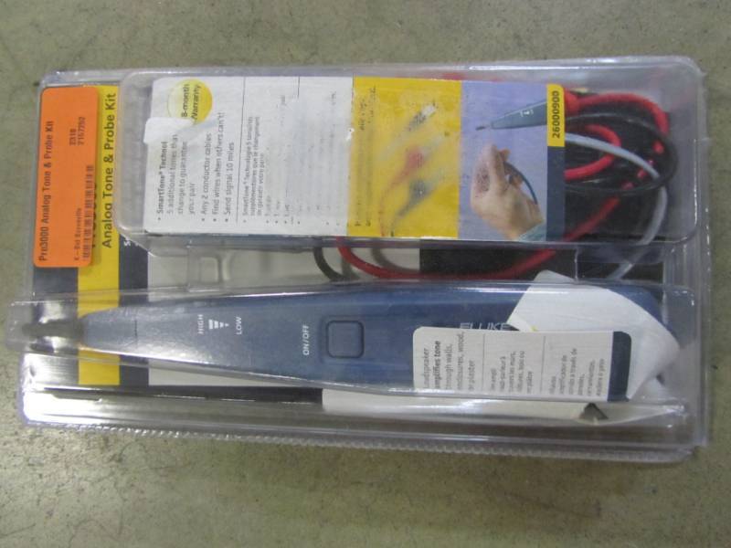 lot 49 image: FLUKE NETWORKS PRO3000 ANALOG TONE & PROBE KIT
