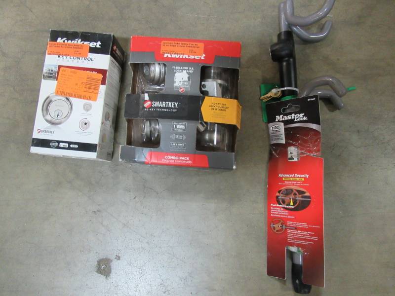 lot 54 image: HOME AND AUTO SECURITY LOCKS