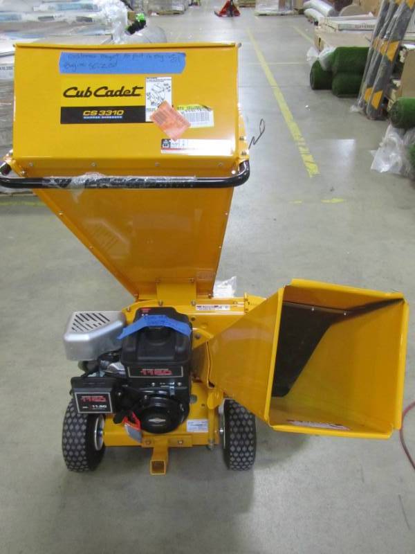 CUB CADET CHIPPER SHREDDER CS3310 | MN Home Outlet Auctions Burnsville ...