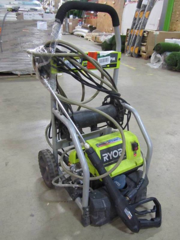 lot 62 image: RYOBI 2000 PSI, 1.2 GPM ELECTRIC PRESSURE WASHER